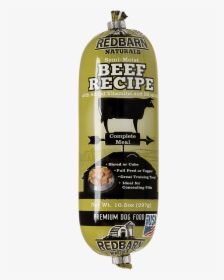Redbarn Pet Products Beef Recipe Food Roll, HD Png Download, Transparent PNG