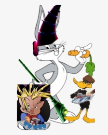 As Requested Looney Tunes Yu Hi Oh Collab - Cartoon, HD Png Download, Transparent PNG