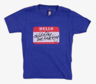 Hello My Name Is Kids Tee - Active Shirt, HD Png Download, Transparent PNG