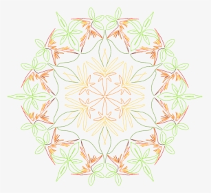 Mandala Color Isolated Free Photo - Motif, HD Png Download, Transparent PNG