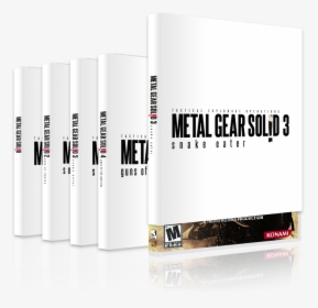Metal Gear Solid Box Covers - Book Cover, HD Png Download, Transparent PNG