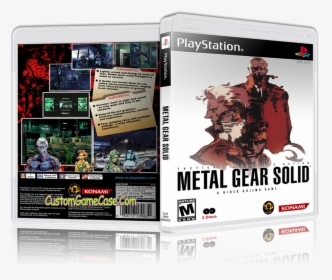 Metal Gear Solid - Metal Gear Solid Custom Ps1 Cover, HD Png Download, Transparent PNG