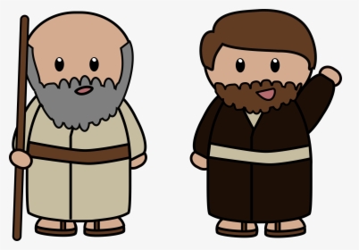 Free To Use Public Domain Christian Clip Art - Paul And Silas Clipart, HD Png Download, Transparent PNG