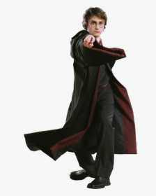 Image Royalty Free Library In Robe With Wand Motion - Harry Ron And Hermione Half Blood Prince, HD Png Download, Transparent PNG