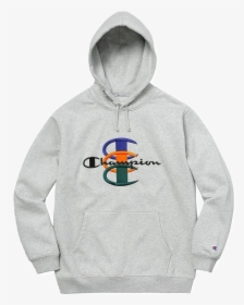 Supreme/champion Stacked C Hooded Sweatshirt, Hd Png - Supreme Champion Stacked C Hoodie, Transparent Png, Transparent PNG