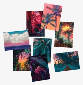 Image Of Hawaii Postcards Set - Floral Design, HD Png Download, Transparent PNG