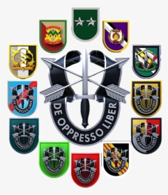 1sfc Crest - United States Army Special Forces Command Airborne, HD Png Download, Transparent PNG