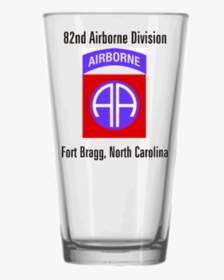 82nd Airborne Division Pint Glass - Transparent Pint Glass Png, Png Download, Transparent PNG