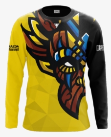 Witch Doctor Gaming Yellow Long Sleeve Jersey - Long-sleeved T-shirt, HD Png Download, Transparent PNG