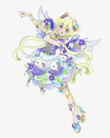 Aria Futaba floral Fantasia Coord - Aikatsu Stars Aria Futaba, HD Png Download, Transparent PNG