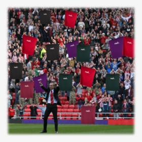 Football Stadium Crowd Clipart Clip Library Download - Crowd At Stadium Png, Transparent Png, Transparent PNG