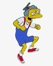 Moe Jumps Rope-homer S Paternity Coot - Cartoon, HD Png Download, Transparent PNG