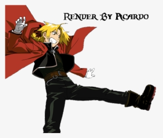 Full Body Edward Elric, HD Png Download, Transparent PNG