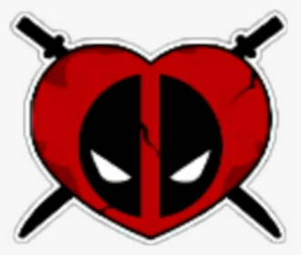 #deadpool #heart #marvel - Emblem, HD Png Download, Transparent PNG
