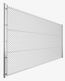 A Piece Of Well Assembled Chain Link Fence Is Displayed - Mesh, HD Png Download, Transparent PNG