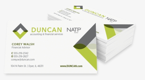 Tax Preparer Business Cards Example, HD Png Download, Transparent PNG