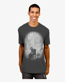 Edgar Allan Poe T-shirt - Creative Shirt For Designers, HD Png Download, Transparent PNG