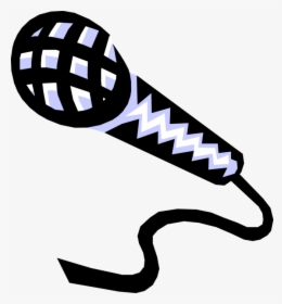 Vector Illustration Of Sound Recording Microphone - Microphone, HD Png Download, Transparent PNG