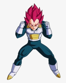 Vegeta Super Saiyan God Png - Goku Vegeta Dragon Ball Z, Transparent Png, Transparent PNG