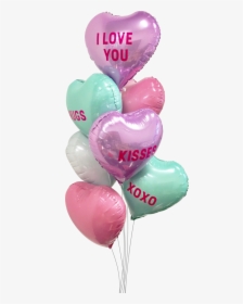 Transparent Pastel Heart Png - Balloon, Png Download, Transparent PNG