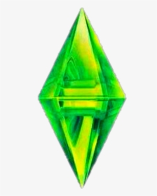 #sim #sims #save #savepoint #check #checkpoint #grunge - Sims 3 Plumbob, HD Png Download, Transparent PNG