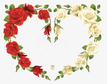Thumb Image - Heart Rose Frame Png, Transparent Png, Transparent PNG
