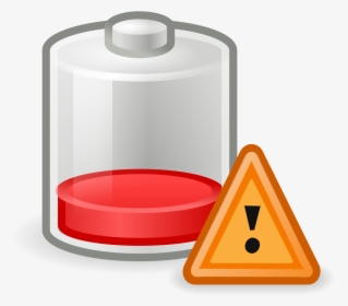 Be Mindful Of Battery Life - Red Low Battery Png, Transparent Png, Transparent PNG