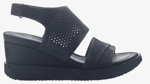 Womens Light Weight Sandal Wedge Milky Way In Black - Sandal, HD Png Download, Transparent PNG