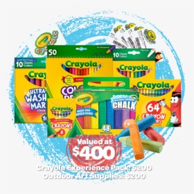 Crayola Outdoor Contest Prize Pack - Crayola, HD Png Download, Transparent PNG