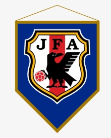 Logo Banderín Japón - Japan Football Association Logo Png, Transparent Png, Transparent PNG