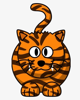 Baby Tiger Free Clipart 1 Page Of Clip Art - Cartoon Zoo Animals Clipart, HD Png Download, Transparent PNG