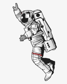 Drawing Art Spaceman Transprent - Spaceman Png, Transparent Png, Transparent PNG