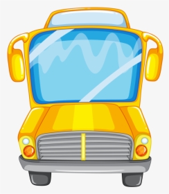 Carro, Ônibus, Metrô E Etc - School Bus Going To School Clip Art, HD Png Download, Transparent PNG