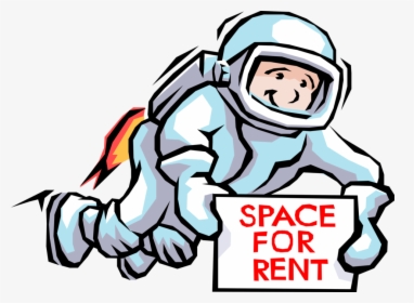 Vector Illustration Of Astronaut Spaceman With For, HD Png Download, Transparent PNG