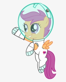 Scootaloo The Astronaut - Mlp Space Suit, HD Png Download, Transparent PNG