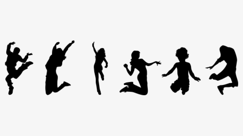 Jumpers - People Jumping Shadow Png, Transparent Png, Transparent PNG