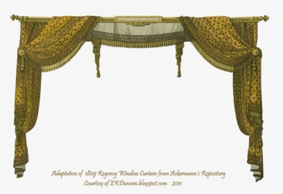 Red Theatre Vintage Curtains, HD Png Download, Transparent PNG