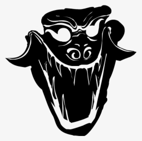 Japanese Demon Png - Japanese Oni Mask Png, Transparent Png, Transparent PNG