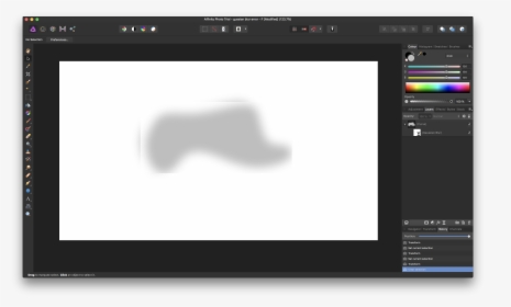 Affinity Designer Blur Edges, HD Png Download, Transparent PNG