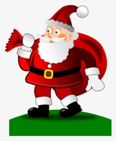Christmas, Happy, Santa Claus, Gifts, Merry Christmas - Święty Mikołaj Bajka, HD Png Download, Transparent PNG