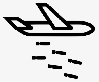 Plane Dropping Missiles, HD Png Download, Transparent PNG