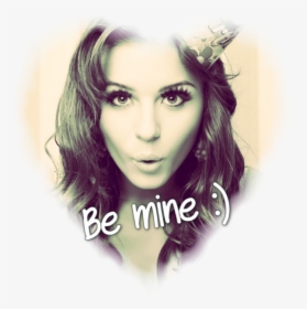 Heart ♥ Fuzzy Edges Png And Text - Girl, Transparent Png, Transparent PNG