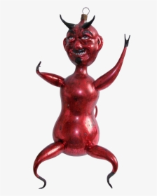 Huge Krampus Devil Anti Santa Christmas Ornament From - Bronze Sculpture, HD Png Download, Transparent PNG