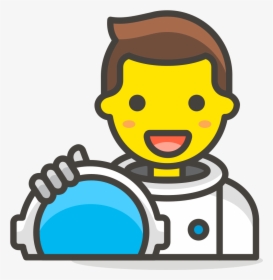 177 Man Astronaut - Man Frowning Clip Art, HD Png Download, Transparent PNG