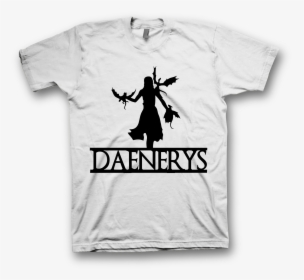 Camiseta Blanca Daenerys Silueta - Silhouette Dragon Game Of Thrones, HD Png Download, Transparent PNG