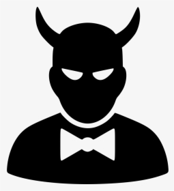 Devil - Gray Hat Hacker Icon, HD Png Download, Transparent PNG