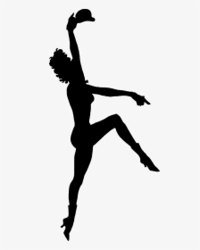 Contemporary Silhouette At Getdrawings - Silhouette Dance Png, Transparent Png, Transparent PNG