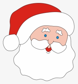 Nicholas, Holy, Santa Claus, Cap, Face, The Head Of - Cartoon, HD Png Download, Transparent PNG