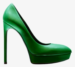 Zapato, Zapato De Tacón, Bombas, Caro, Extravagantes - Transparent Green High Heel, HD Png Download, Transparent PNG