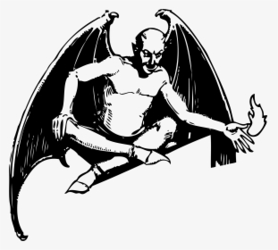 Sitting Devil Clip Arts - Busted Minds, HD Png Download, Transparent PNG